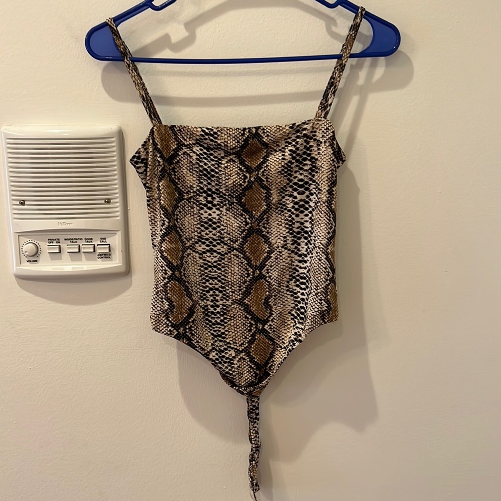 Snakeskin Bodysuit
